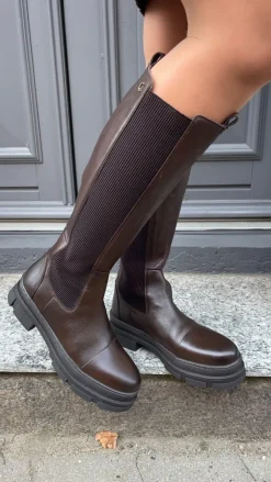 Copenhagen Shoes Støvle - Follow Me And More - Dk Brown