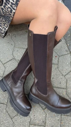Copenhagen Shoes Støvle - Follow Me And More - Dk Brown