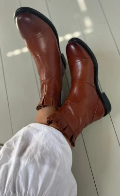 Copenhagen Shoes Støvle - Margaret - Cognac
