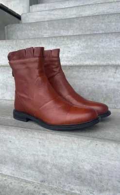 Copenhagen Shoes Støvle - Margaret - Cognac
