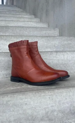 Copenhagen Shoes Støvle - Margaret - Cognac