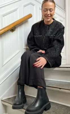 Copenhagen Shoes Støvler - Sally Girl Low - Black