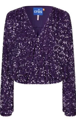 Cras Bluse - Stella - Sweet Grape
