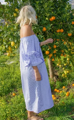 Cras Kjole - Ita - Blue Stripe