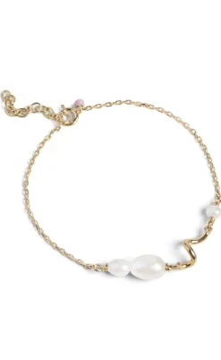 ENAMEL Copenhagen Armbånd - Pearlie Twist - Pearl
