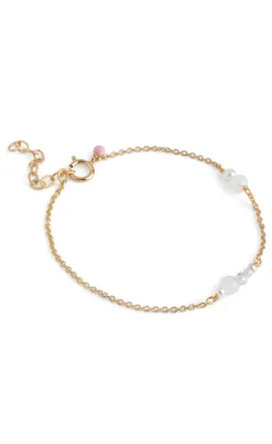 ENAMEL Copenhagen Armbånd - Sofia - White and Pearls