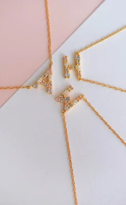 ENAMEL Copenhagen Halskæde - My Name - Gold Colour