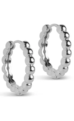 Enamel Copenhagen Øreringe - Ball Large - Sølv