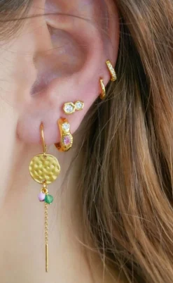 ENAMEL Copenhagen Øreringe - Classic - Gold Colour