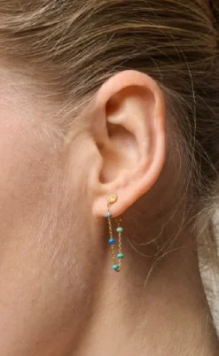 ENAMEL Copenhagen Øreringe - Lola - Atlantic