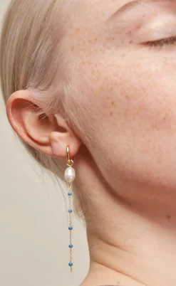 ENAMEL Copenhagen Øreringe - Lola Glory - Cornflower