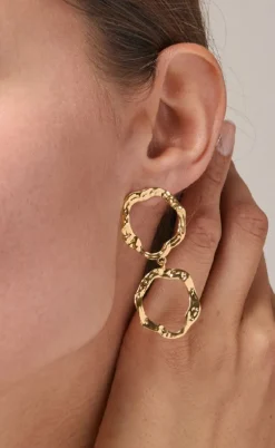 ENAMEL Copenhagen Øreringe - Miriam - Gold Colour