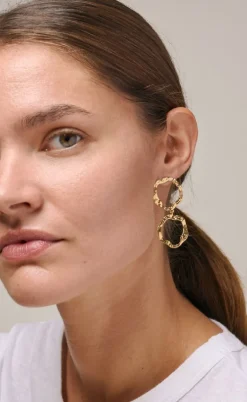 ENAMEL Copenhagen Øreringe - Miriam - Gold Colour