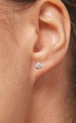 Enamel Copenhagen Øreringe - Studs Rio Mini - Silver Colour