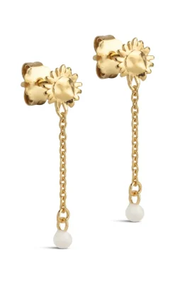 ENAMEL Copenhagen Øreringe - Sunshine Drop - Daisy