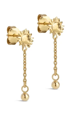 ENAMEL Copenhagen Øreringe - Sunshine Drop - Gold Colour