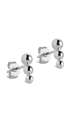 Enamel Copenhagen Øreringe - Trinity - Sølv