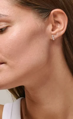 Enamel Copenhagen Øreringe - Trinity - Sølv