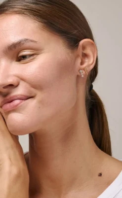 ENAMEL Copenhagen Ørestikkere - Trinity - Clear