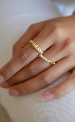 ENAMEL Copenhagen Ring - Ailana - Gold Colour