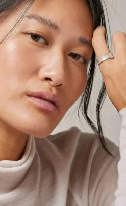 ENAMEL Copenhagen Ring - Ane - Silver Colour