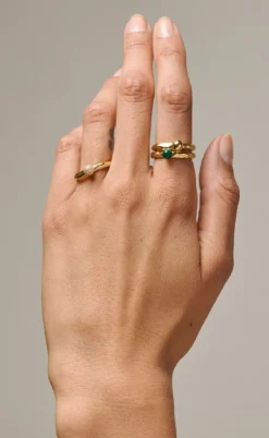 ENAMEL Copenhagen Ring - Ariel - Gold Colour