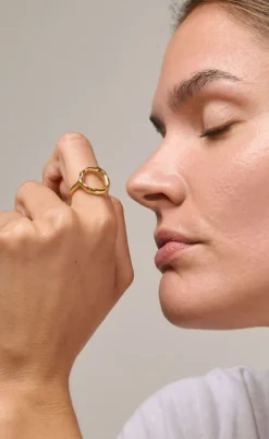 Enamel Copenhagen Ring - Miriam - Guld