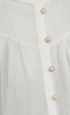 Freequent Bluse - Bella - Star Off-white