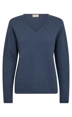 Freequent Bluse - Dodo Dottie - Vintage Indigo