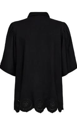 Freequent Bluse - Linus - Black