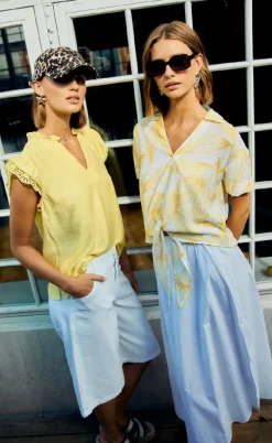 Freequent Bluse - Lisa - Goldfinch