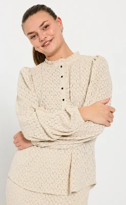 Freequent Bluse - Rigga - Moonbeam