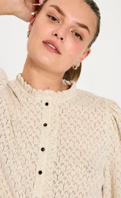 Freequent Bluse - Rigga - Moonbeam