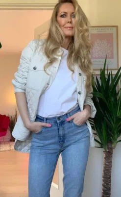 Freequent Bukser - Harlow - Light Blue