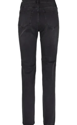 Freequent Bukser - Harlow Straight - Black Denim