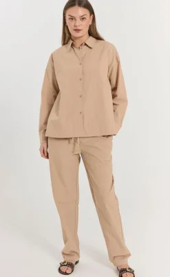 Freequent Bukser - Jally - Simply Taupe