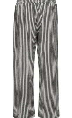 Freequent Bukser - Lava  - Black W. Off White