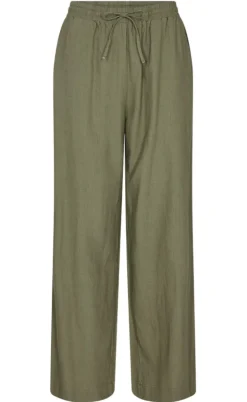 Freequent Bukser - Lava  - Deep Lichen Green