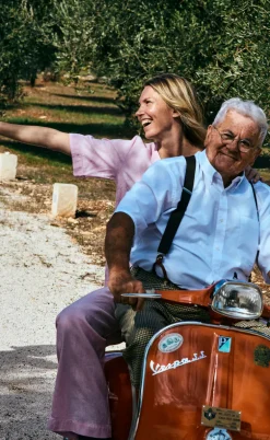 Freequent Bukser - Lava  - Off White w. Fuchsia Pink