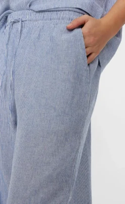 Freequent Bukser - Lava  - Off White w. Nebulas Blue