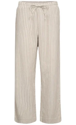 Freequent Bukser - Lava  - Simply Taupe w. Off-white