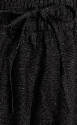 Freequent Bukser - Lava Ankle - Black