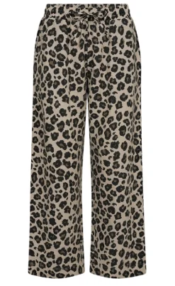 Freequent Bukser - Lavisco - Sand Melange w. Black