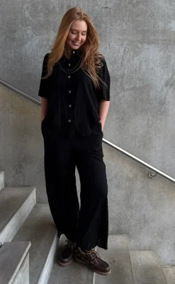 Freequent Bukser - Linus - Black