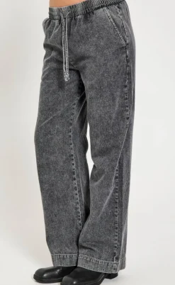 Freequent Bukser - Lisea - Vintage Grey Denim