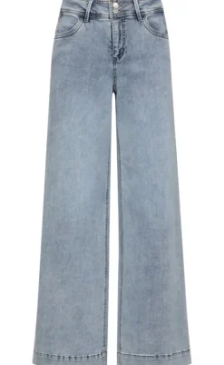 Freequent Bukser - Lopez - Light Blue Denim