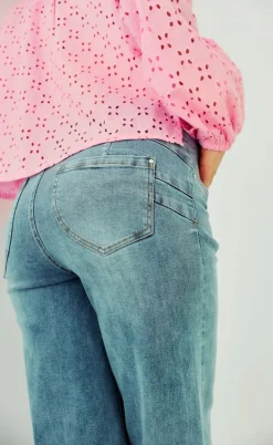 Freequent Bukser - Lopez - Light Blue Denim