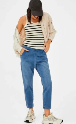 Freequent Bukser - Marvin - Medium Blue Denim