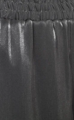 Freequent Bukser - Naron - Gray Pinstripe