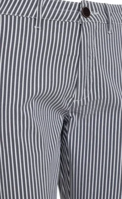 Freequent Bukser - Rex - Navy Blazer w. Star Off-white